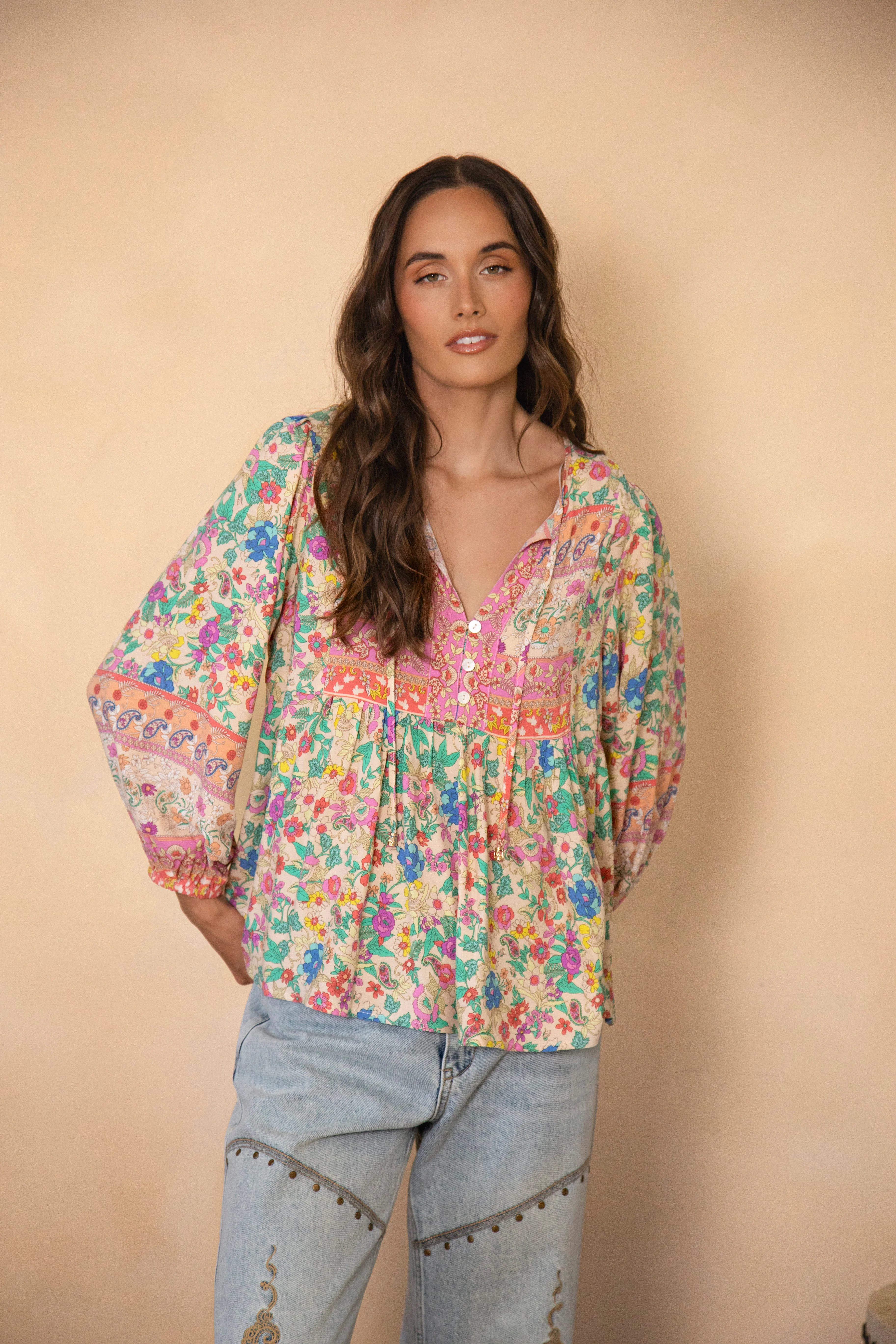 Picasso Blouse - Poet - Image 6
