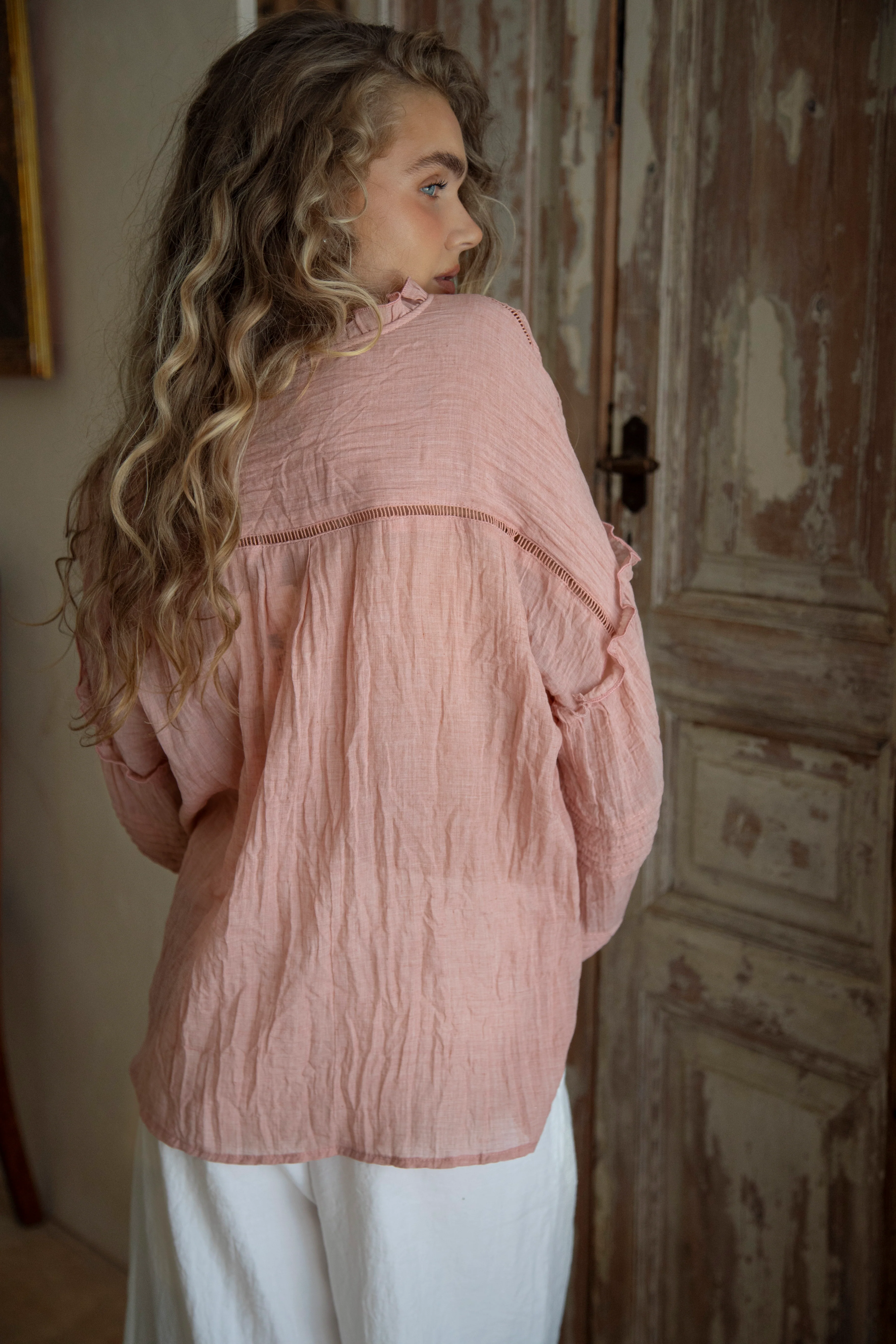 Poppy Blouse - Rose - Image 4