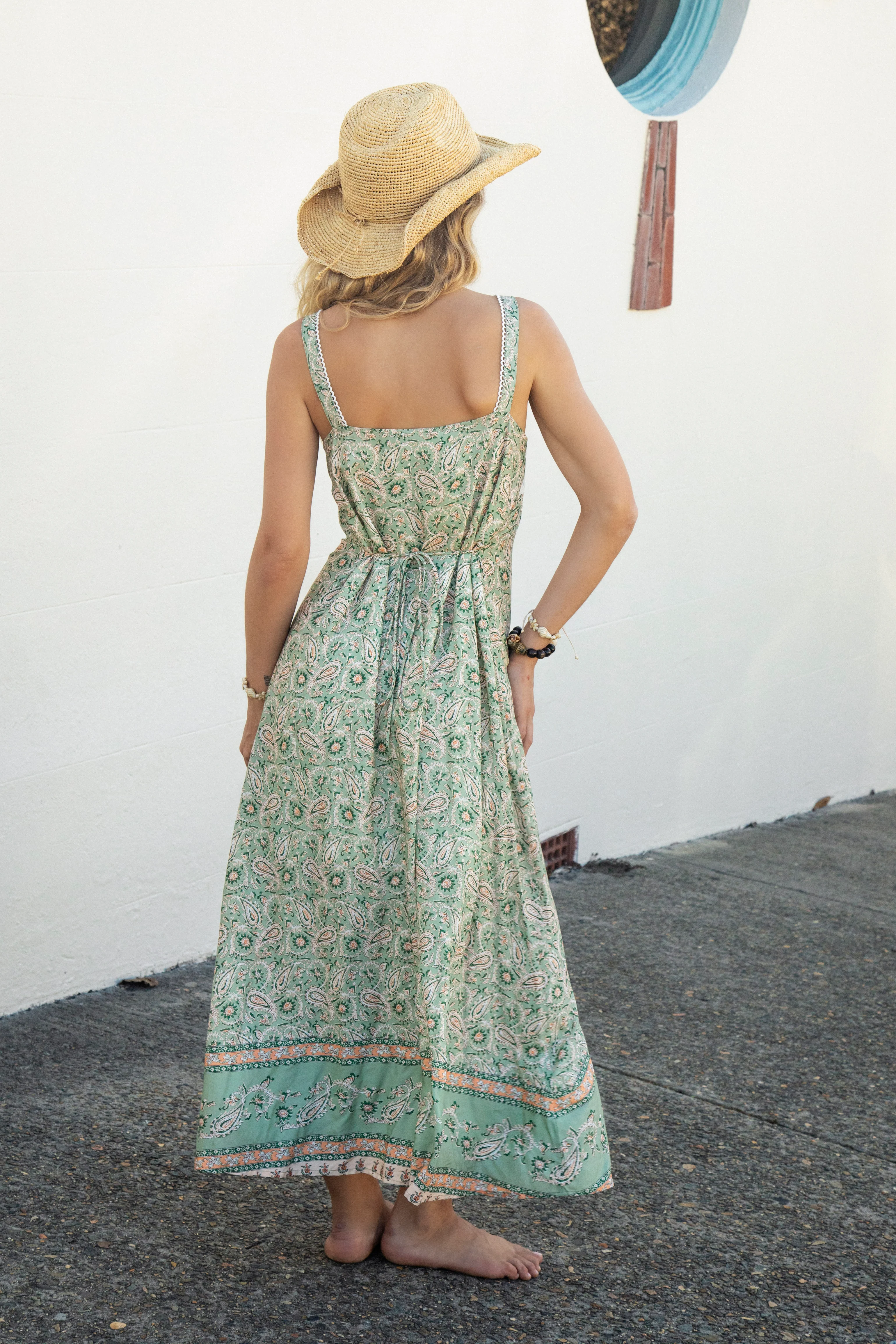 Prairie Sundress - Sage Paisley - Image 3