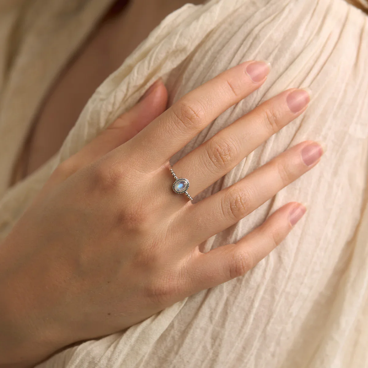 Majestic Moonstone Ring - Image 2