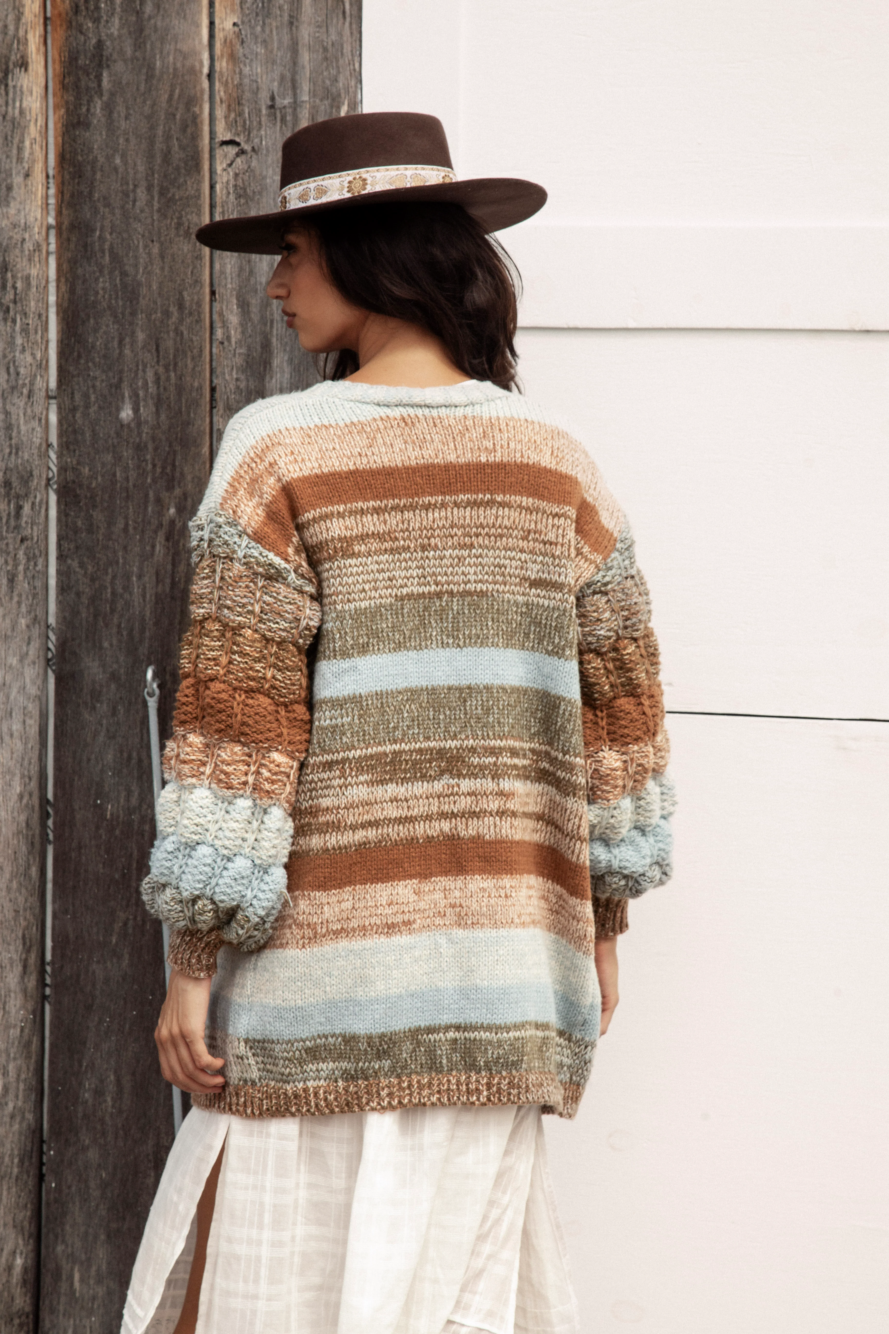 Riverbend Stripe Cardi - Image 3