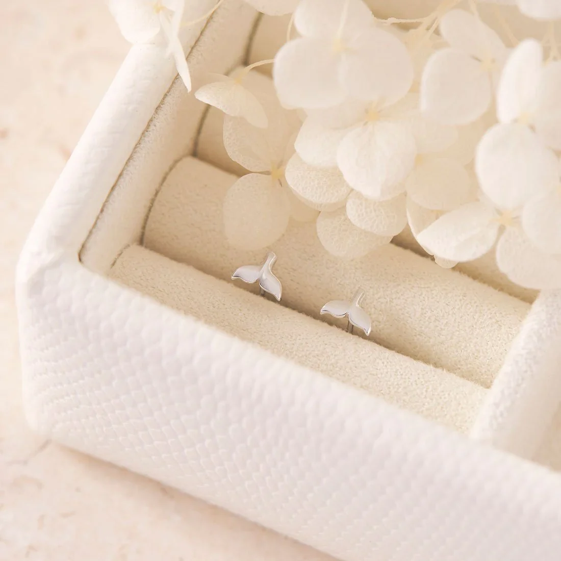Baby Whale Tail Studs - Image 3