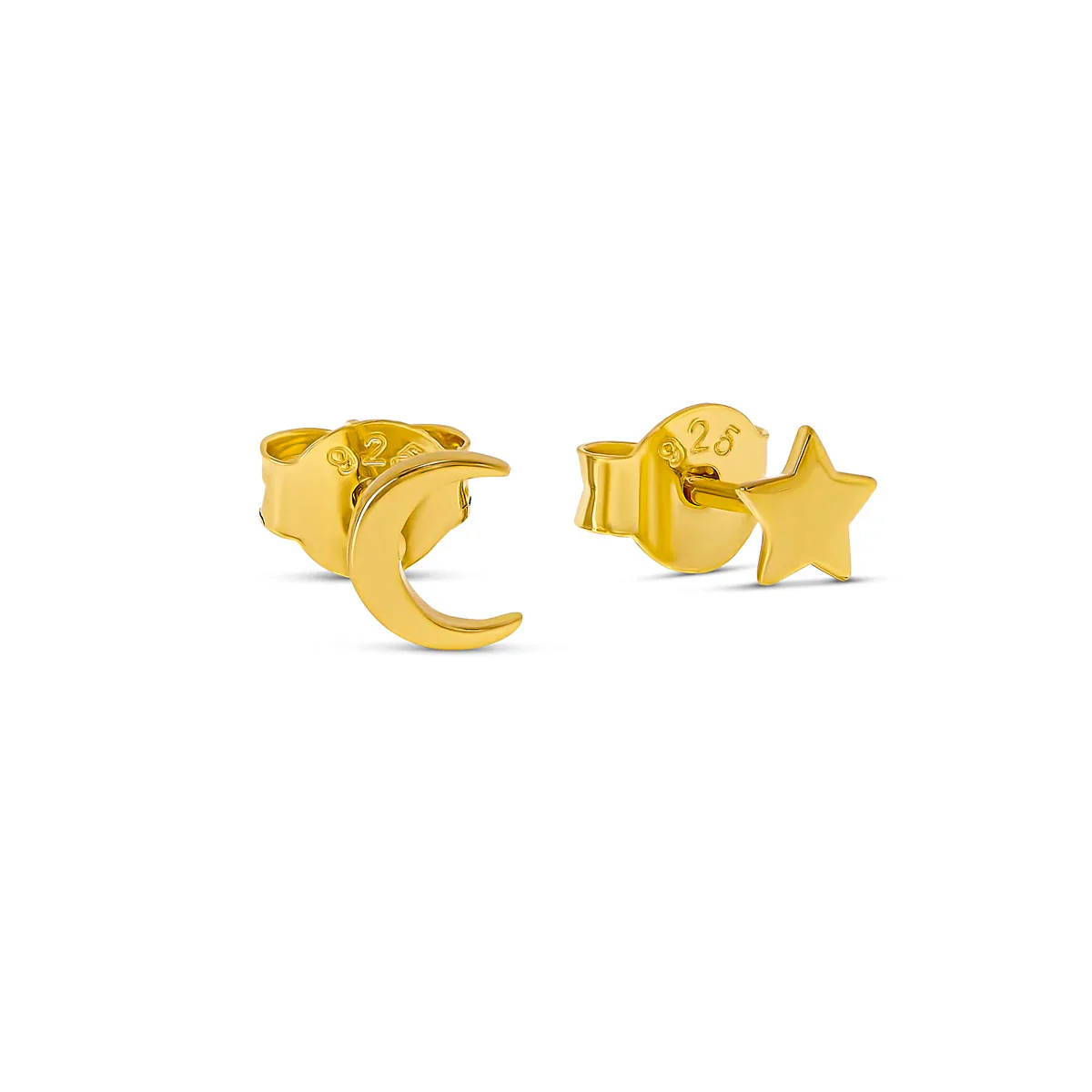 Gold Galaxy Studs