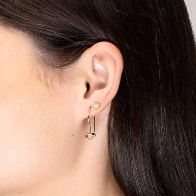 Gold Delicate Sunflower Studs - Image 2