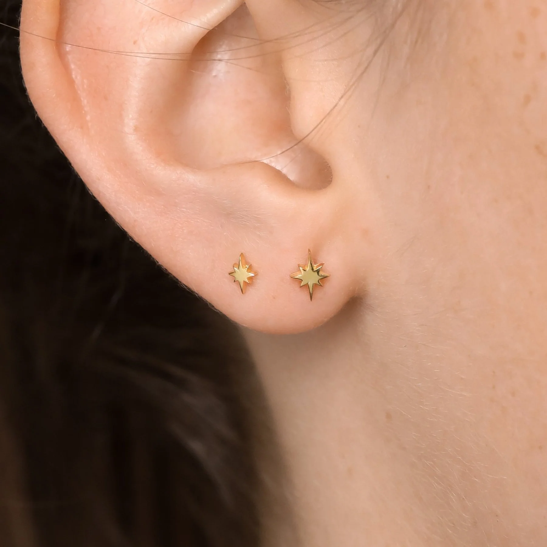 Gold Celestial Studs - Image 2