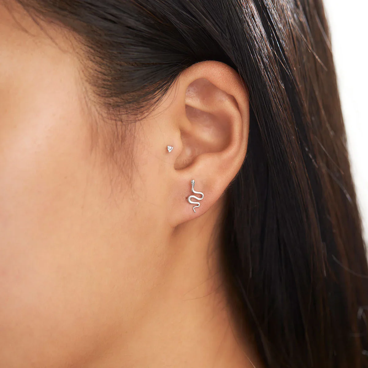 Green Tree Snake Studs - Image 2