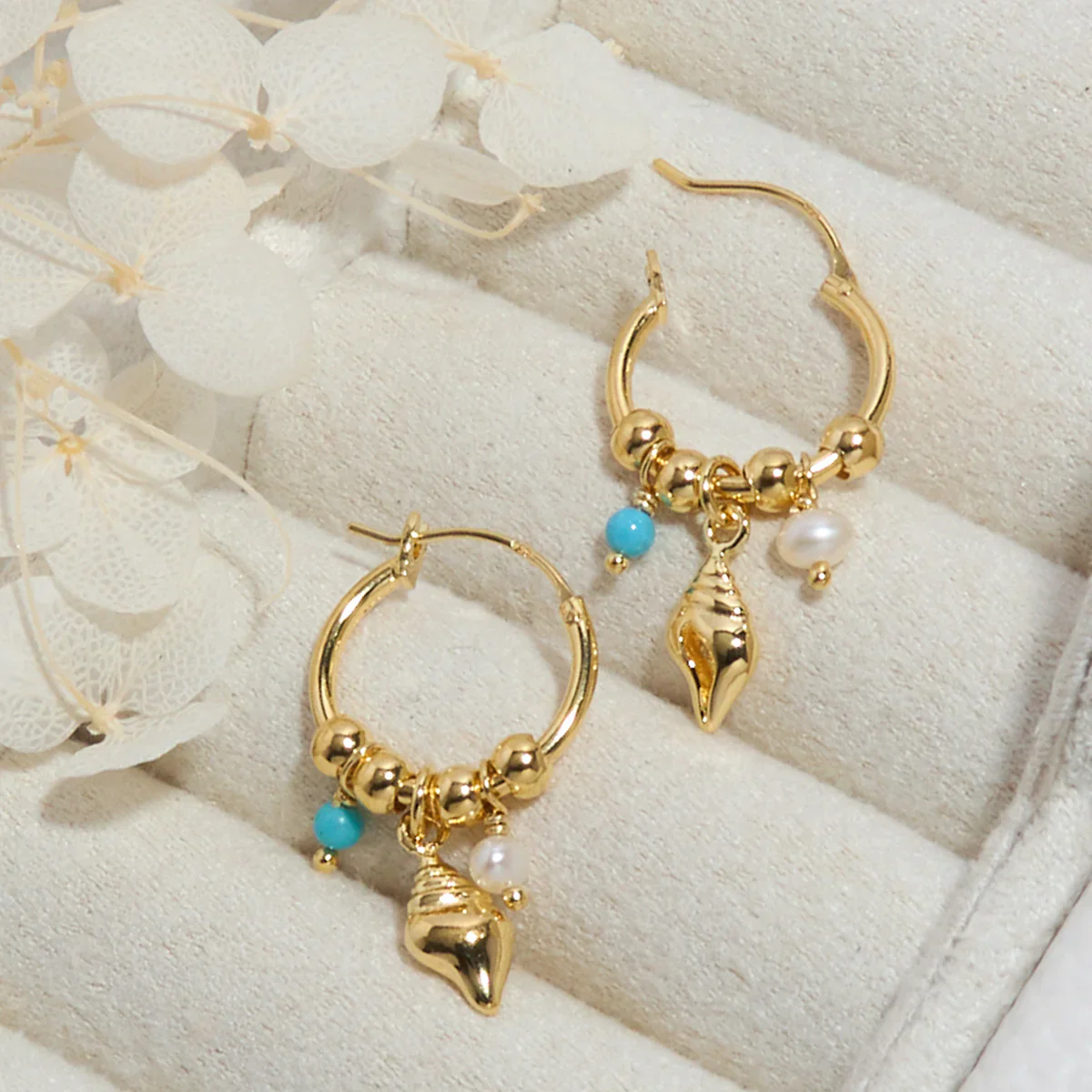Santorini Hoops Gold - Image 3