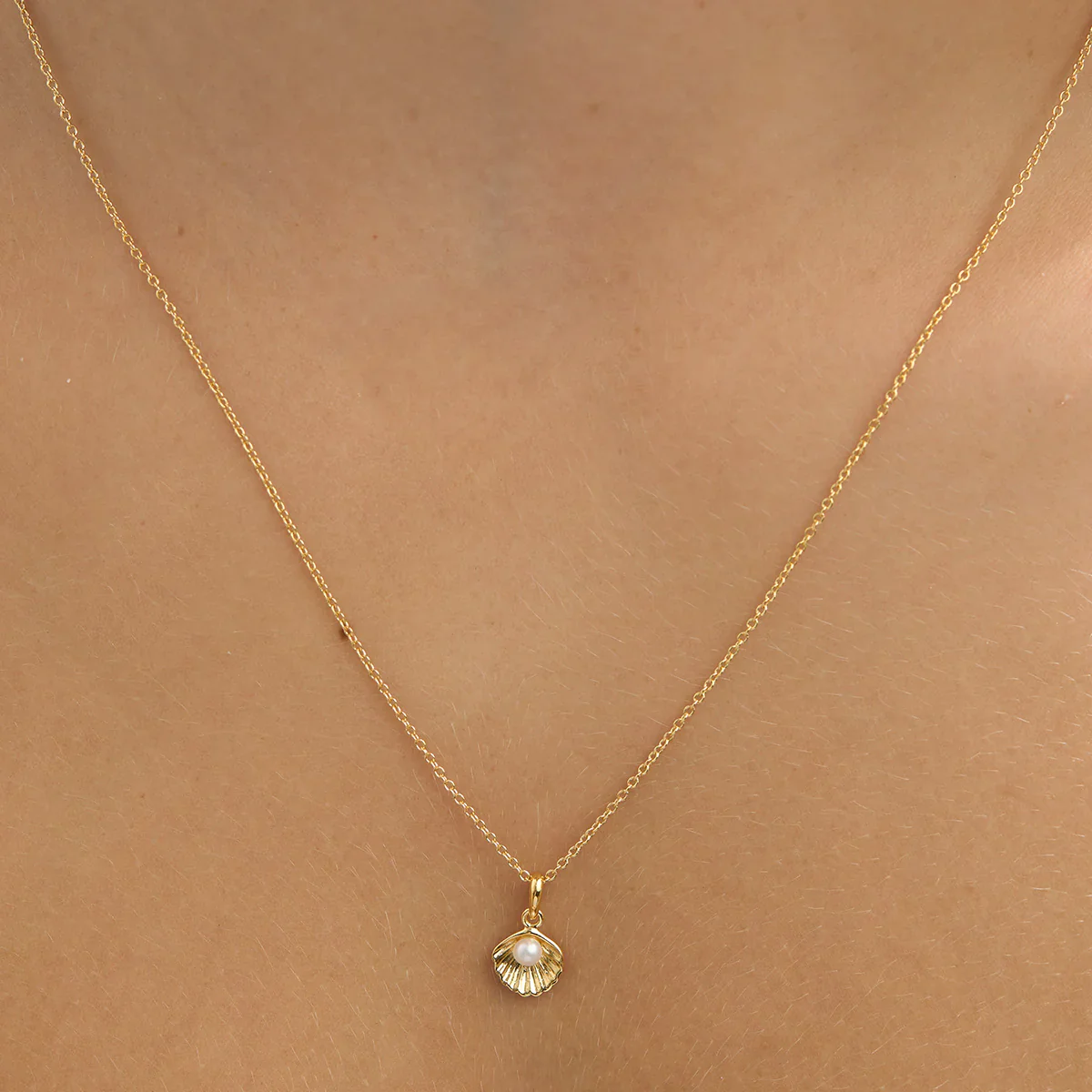 Seaside Ethereal Necklace Gold - Image 2