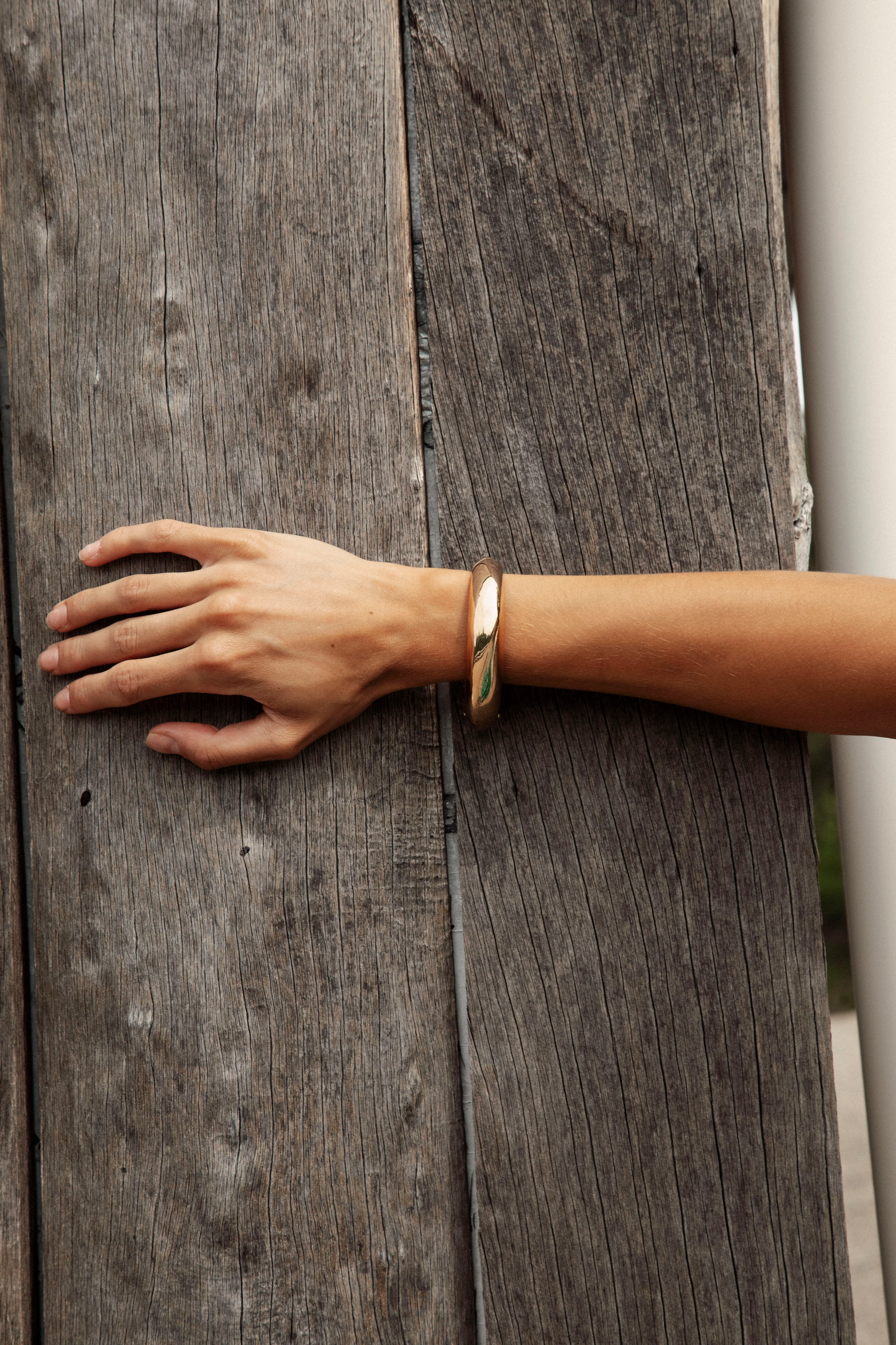 Solaris Gold Open Cuff - Image 2