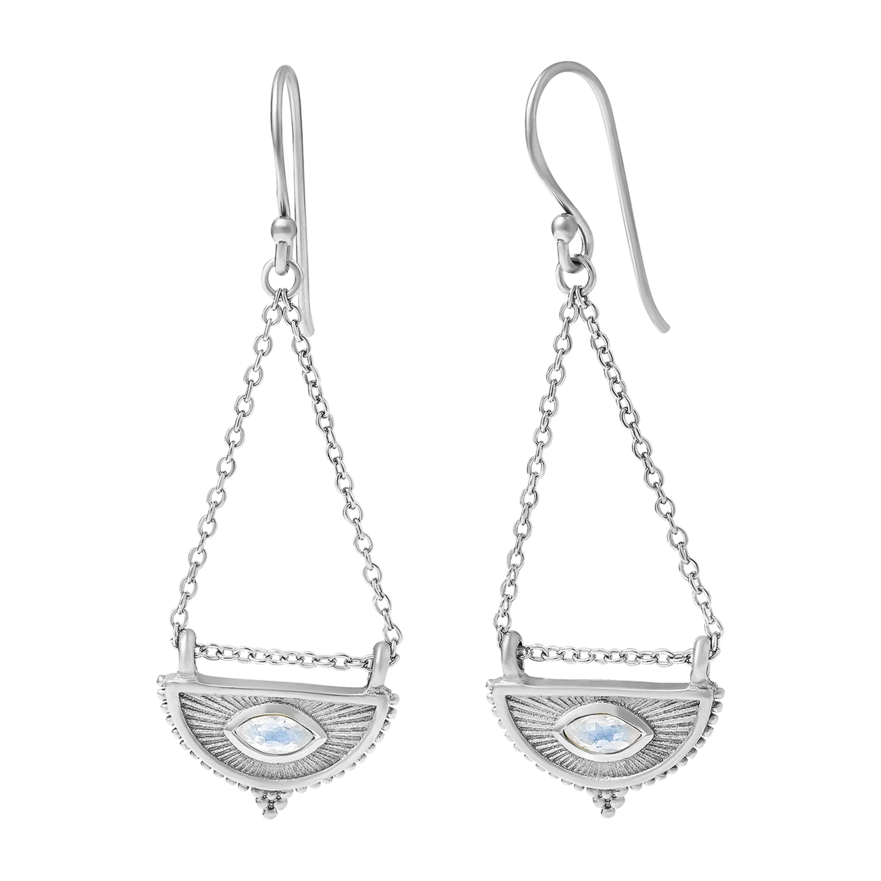 Soul Seer Moonstone Earrings