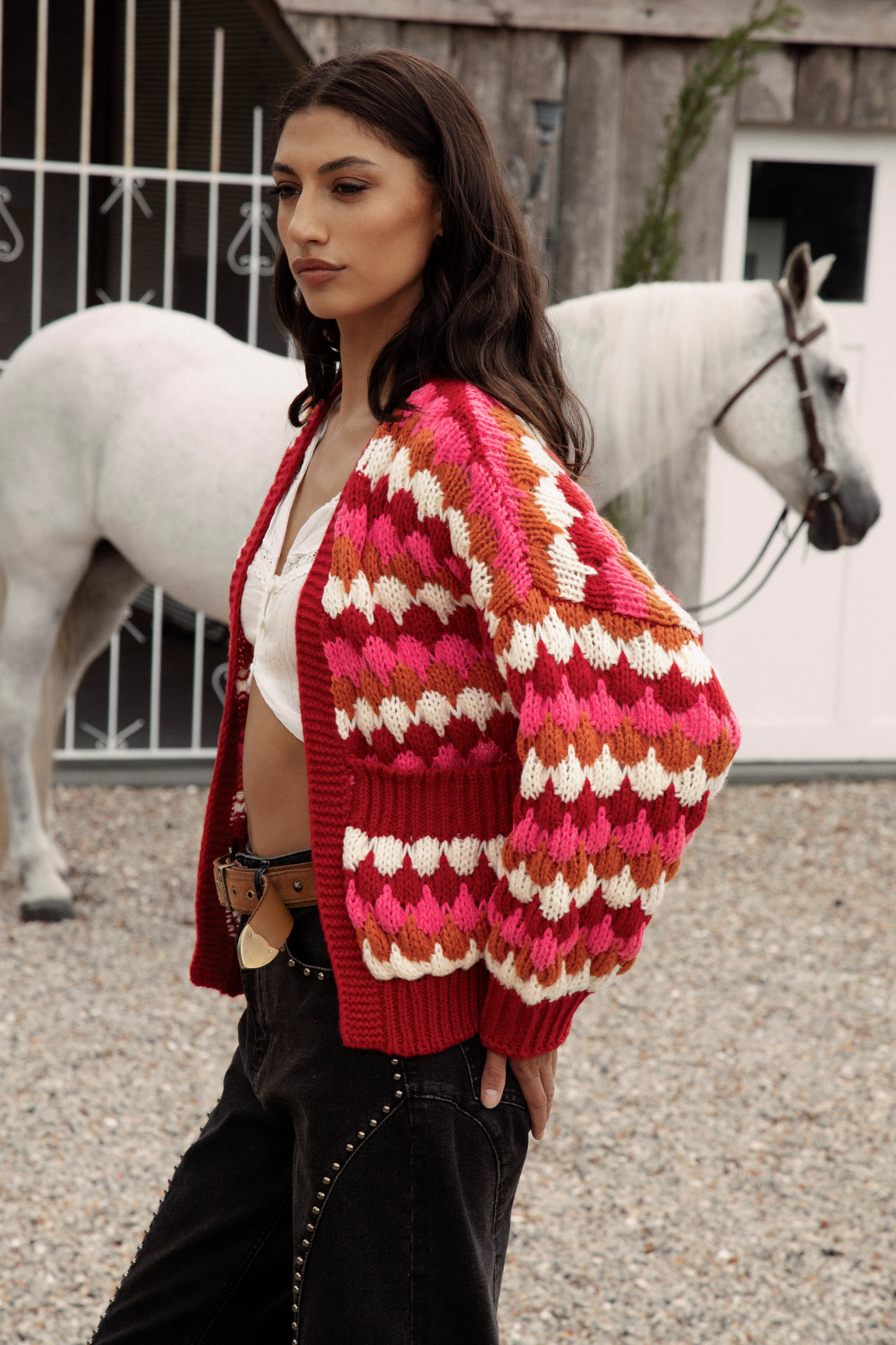 Splendour Chunky Cardigan - Image 3