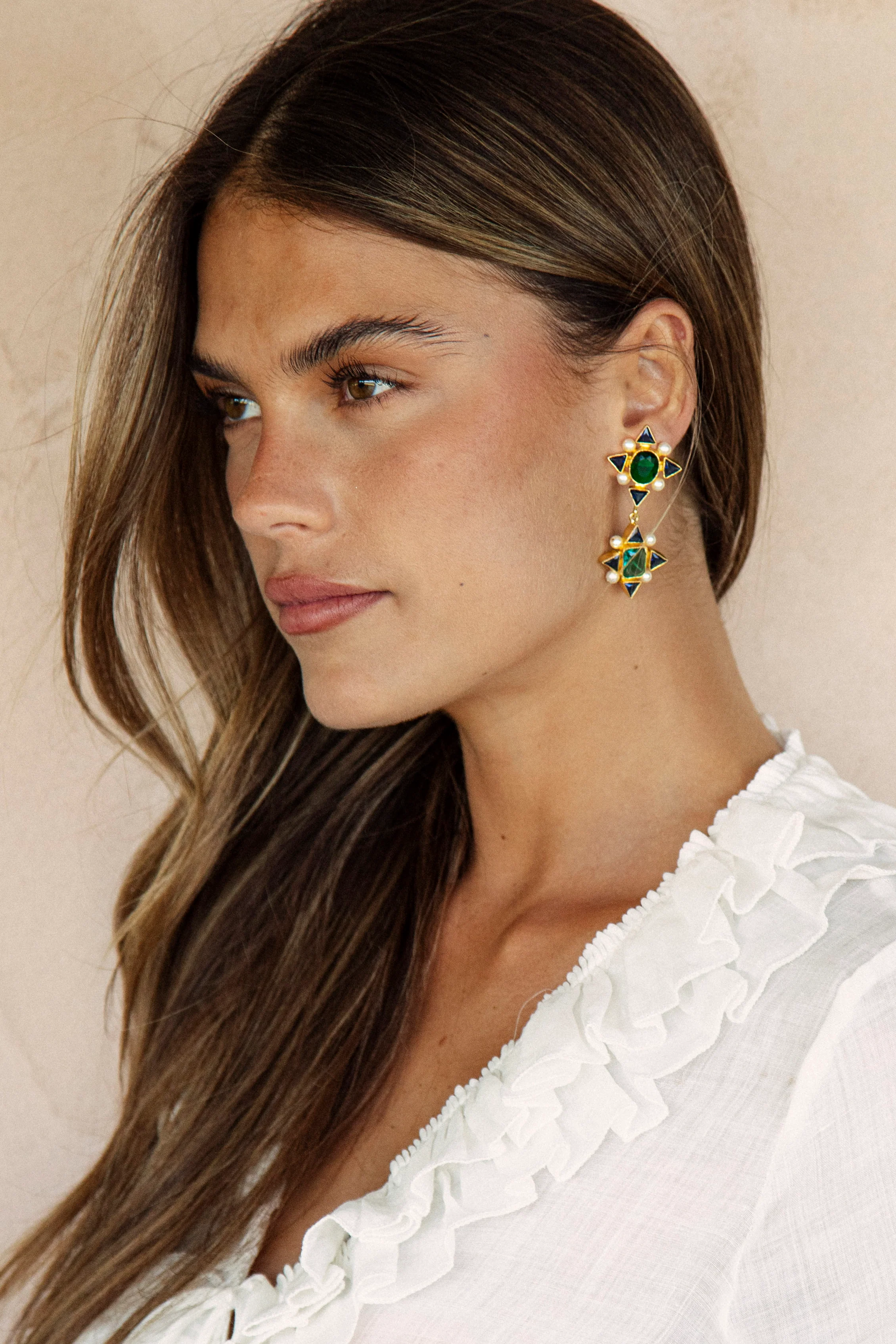 Statement Gem Earring - Image 2