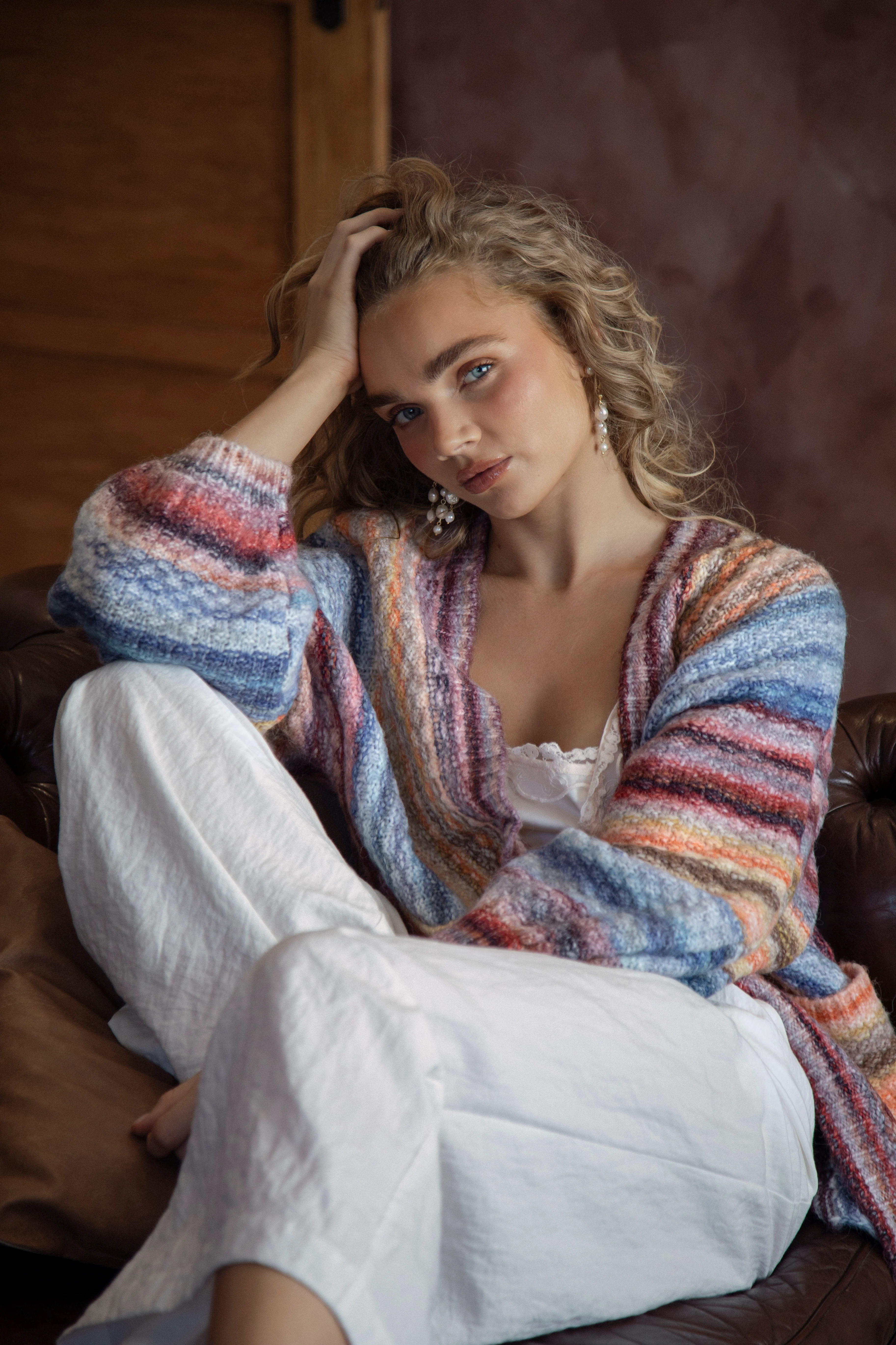 Sweetness Stripe Cardigan - Image 4