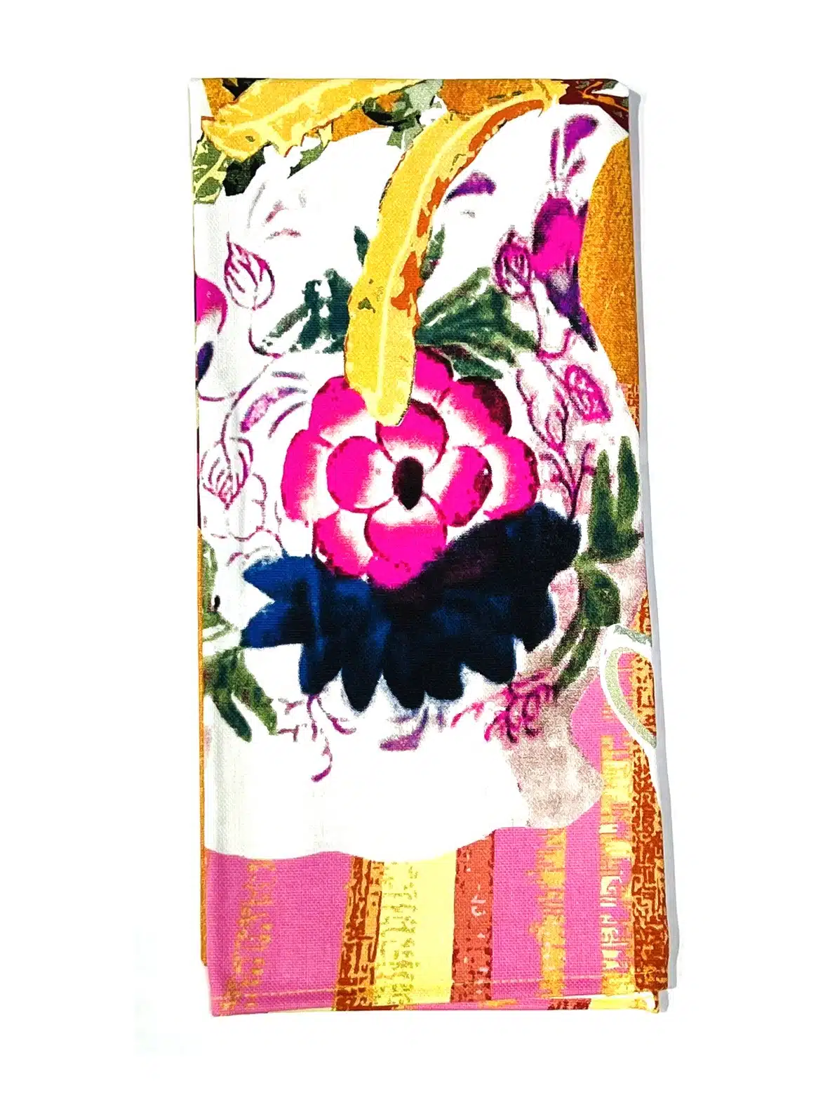 Tea Towel - Wildflower Yellow - Image 5