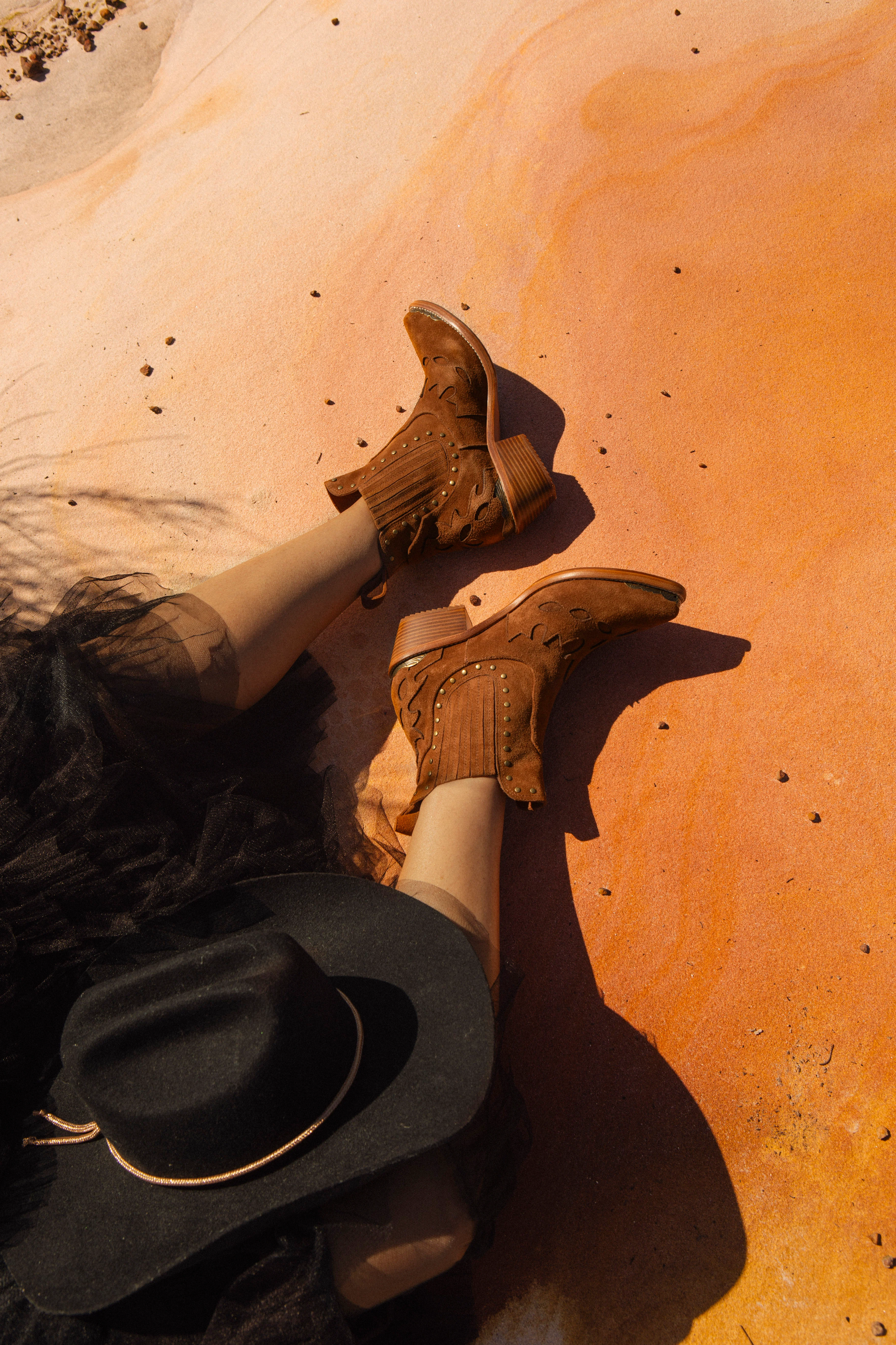 Traveller Boots - Tan Suede - Image 4