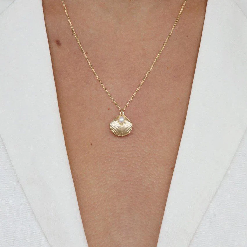 Ula Necklace 18inch - Gold - Image 2