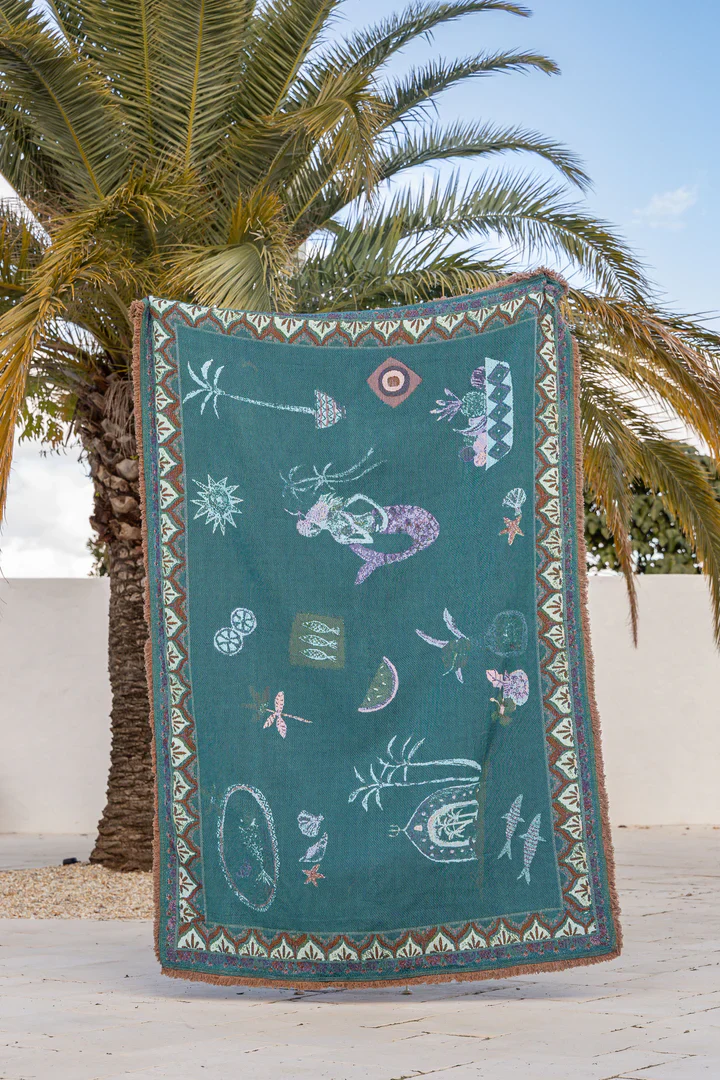 Sea Song Mermaid Throw - Image 3