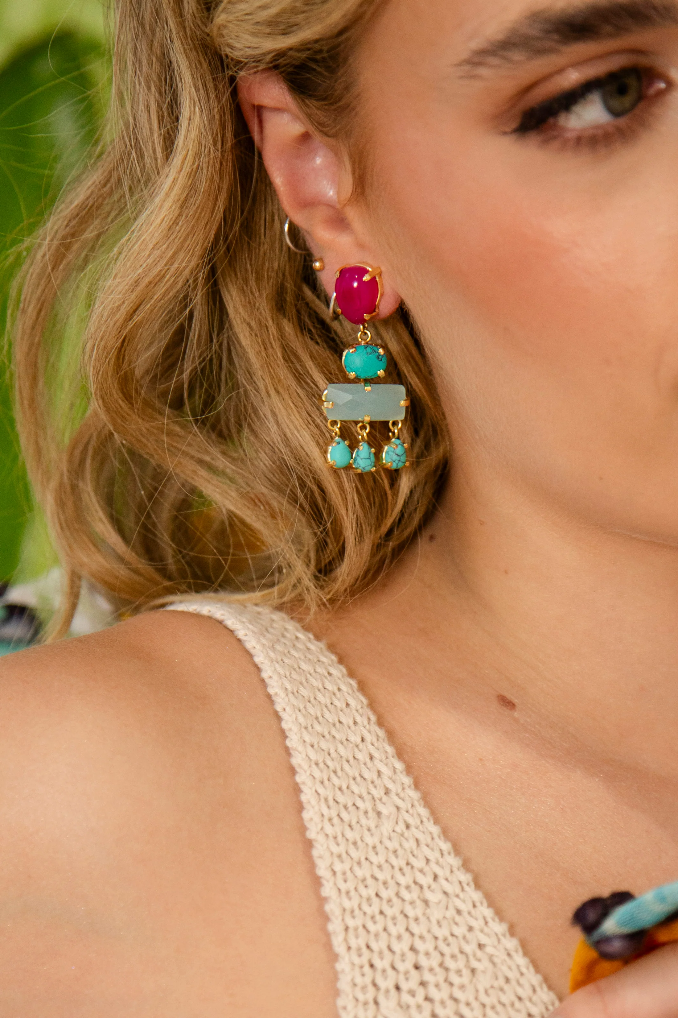 Chloe Gem Earring - Image 2