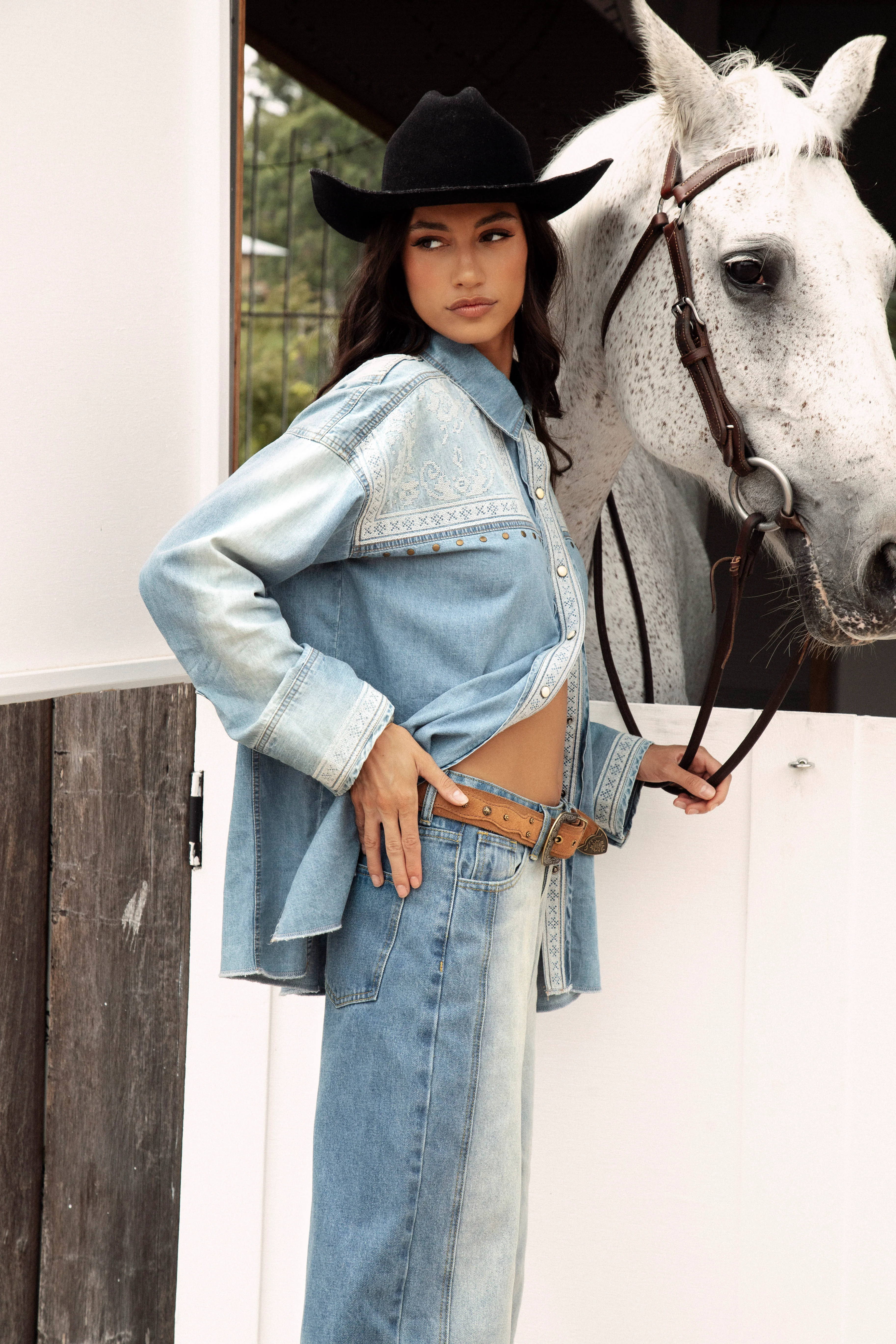 Untamed Denim Shirt - Image 4