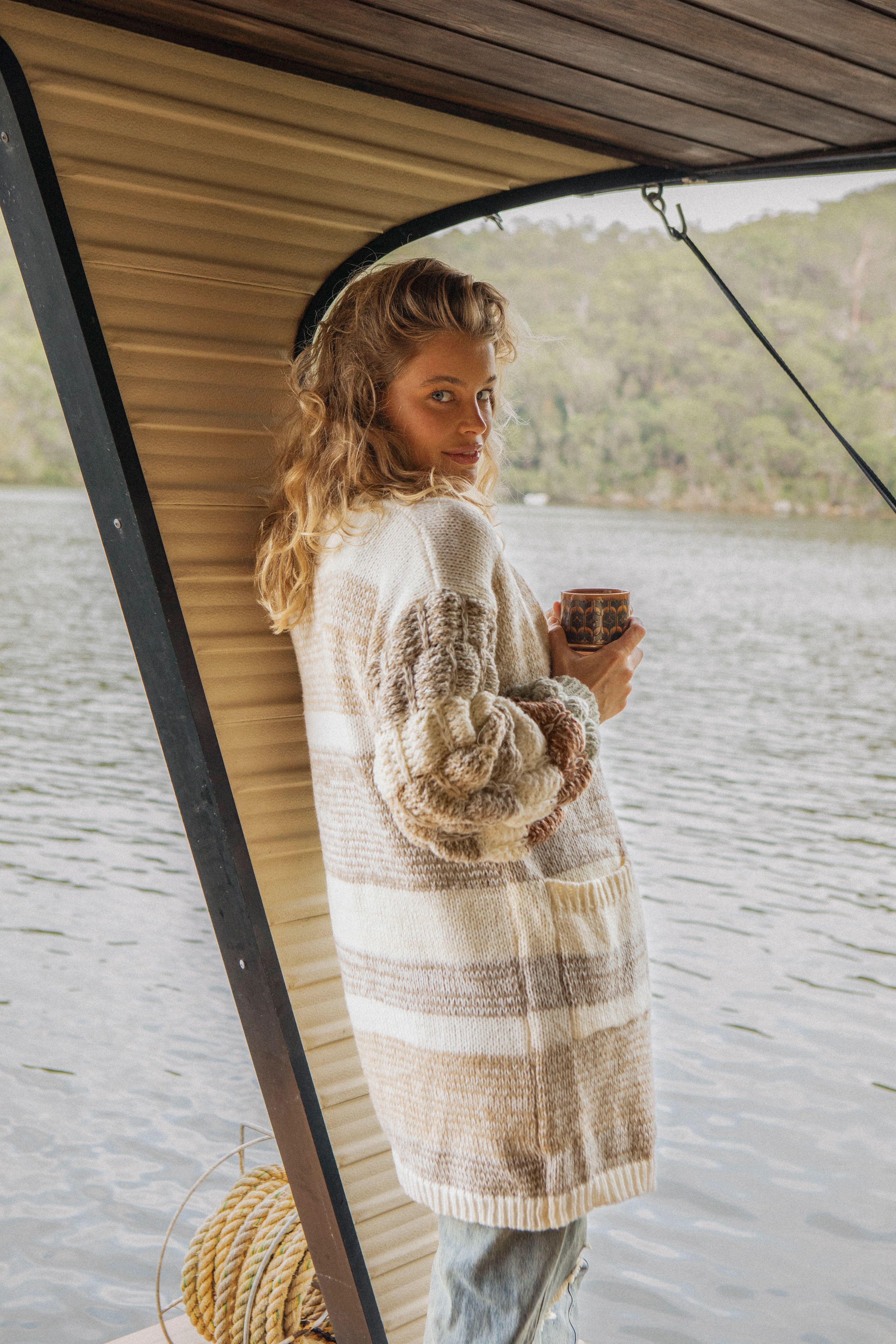 Vanilla Stripe Cardi - Image 5