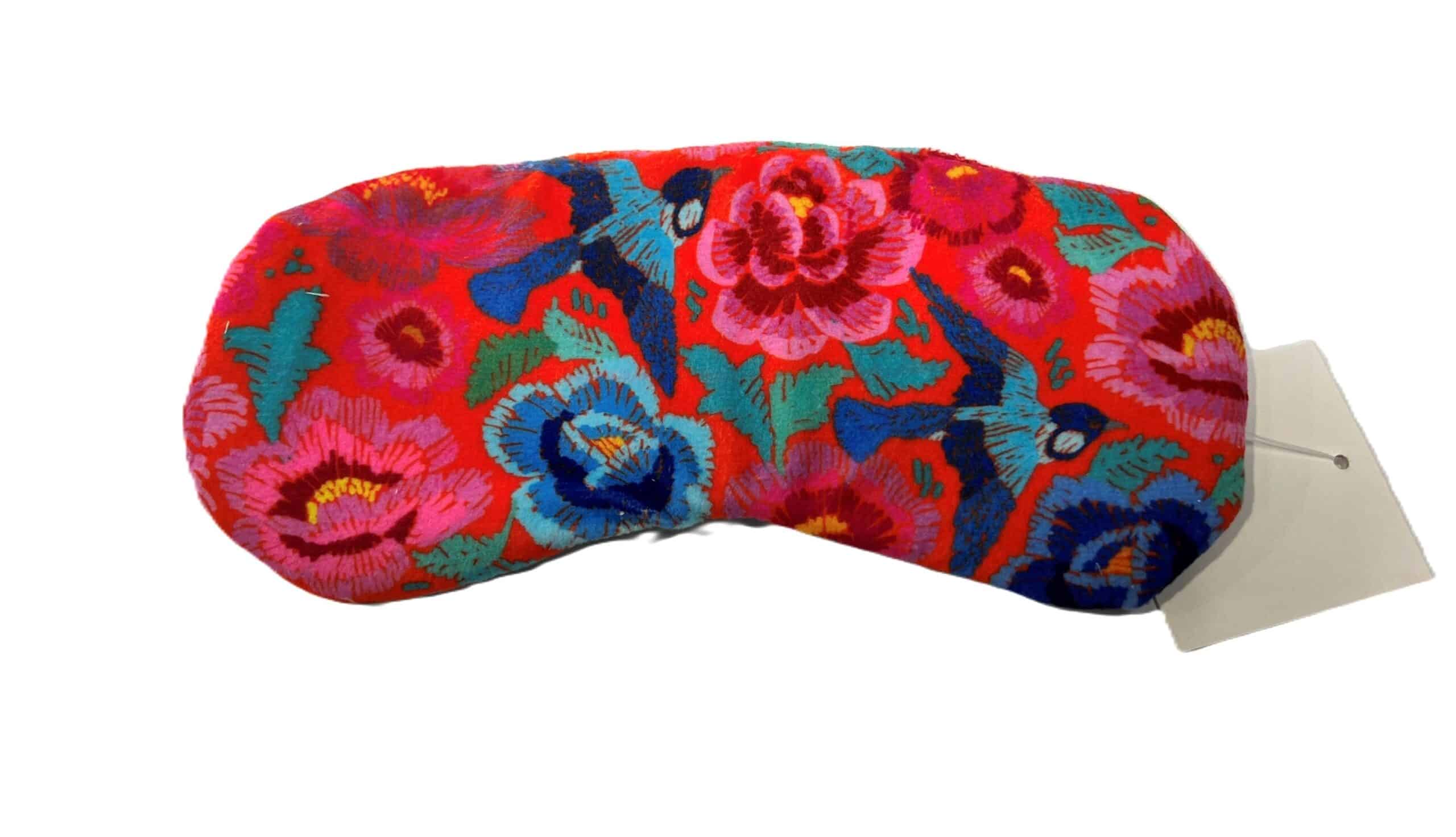 Velvet Eye Mask - Birds and Roses - Image 3