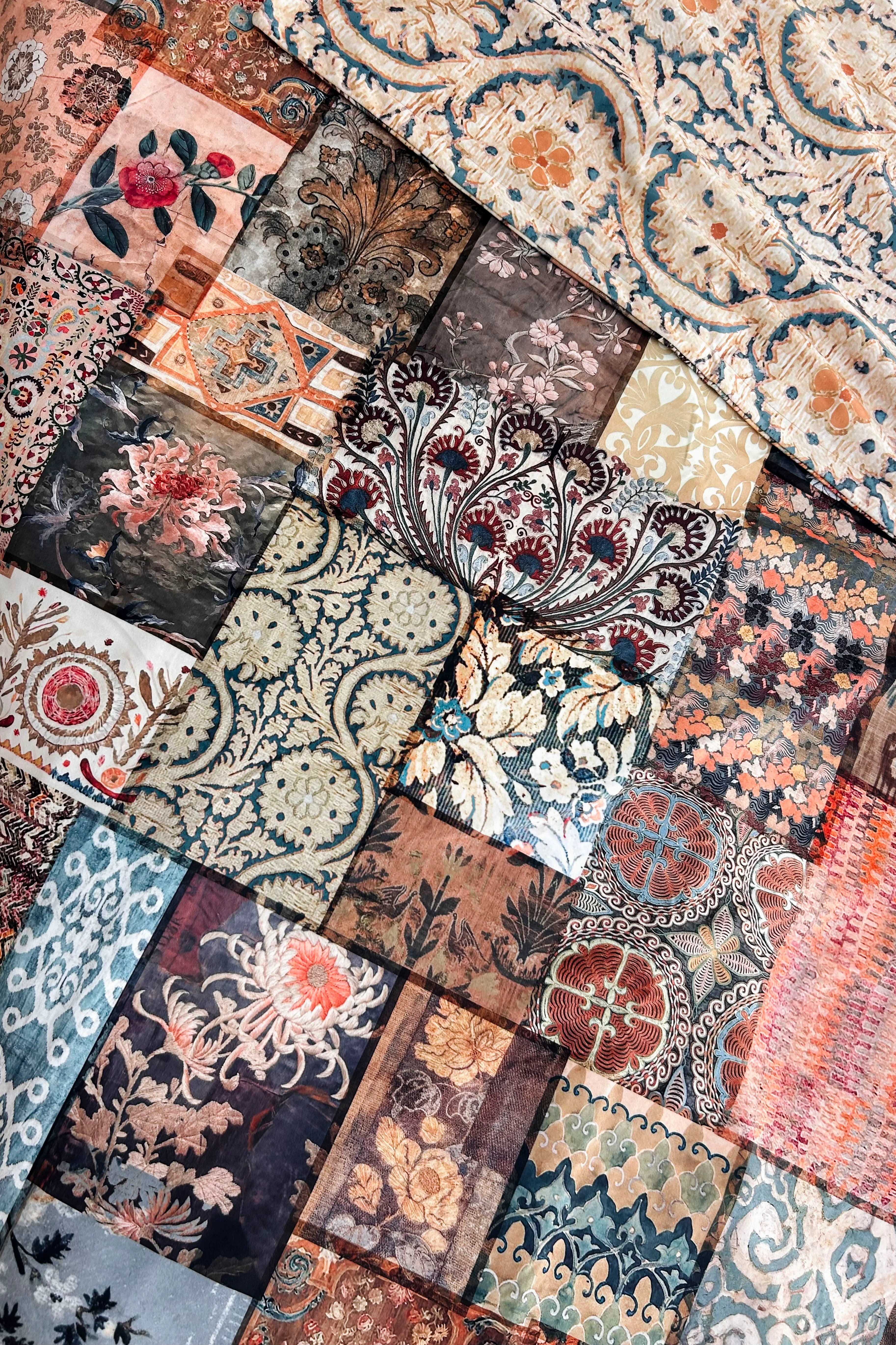 Velvet Throw - Faded Grandeur - Image 4