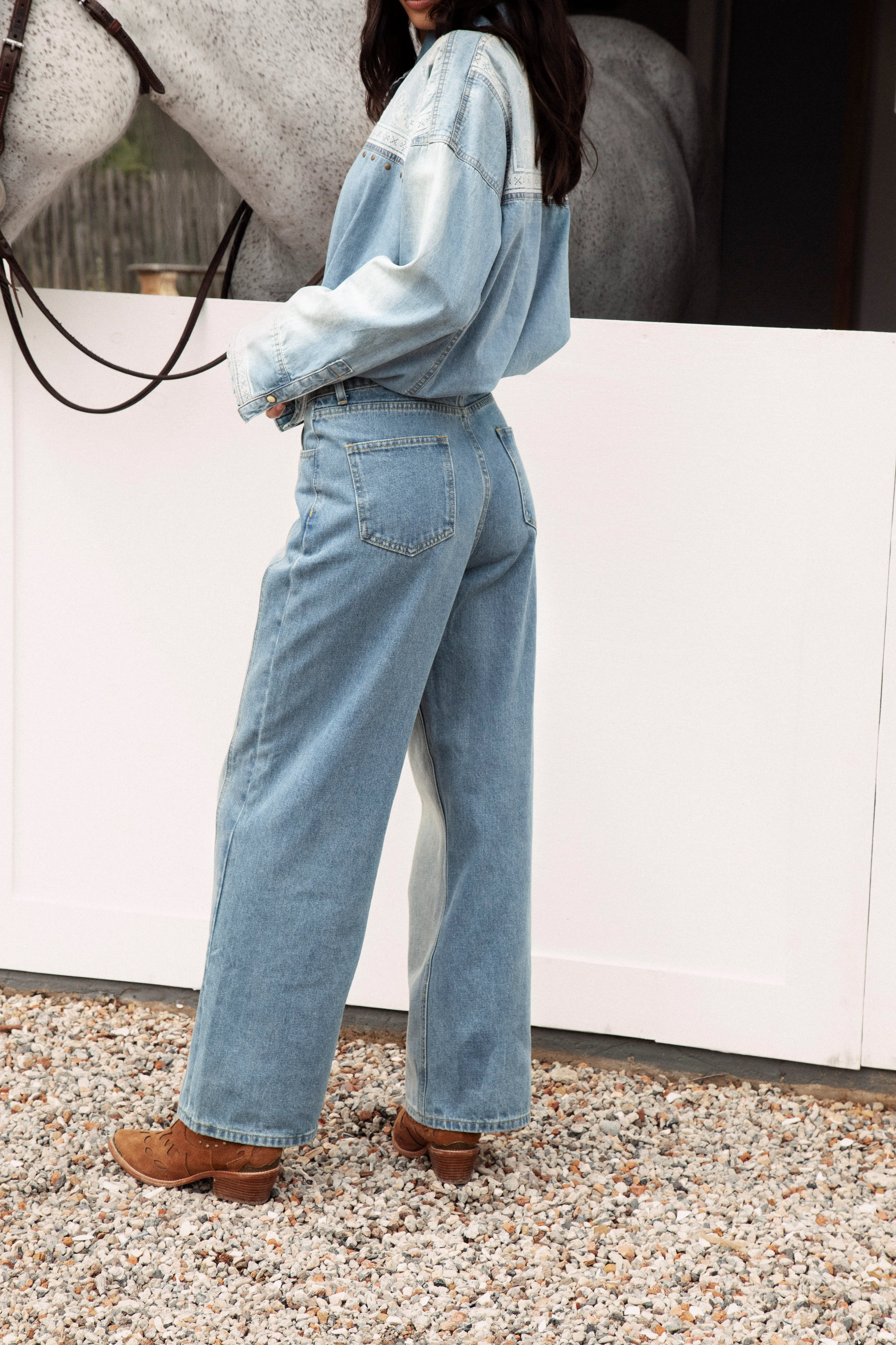 Wild One Two Tone Jean - Image 3
