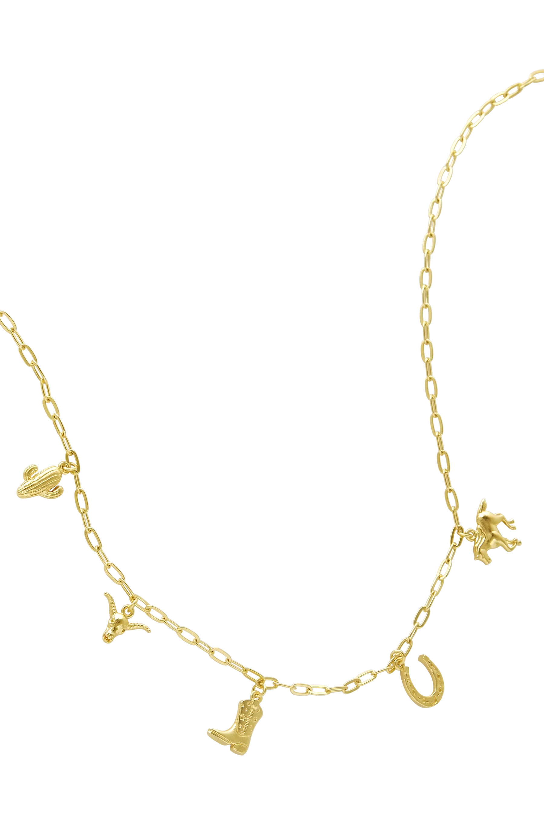 Wild West Necklace Gold