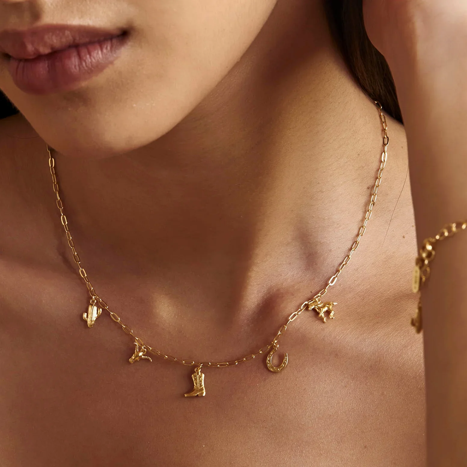 Wild West Necklace Gold - Image 2