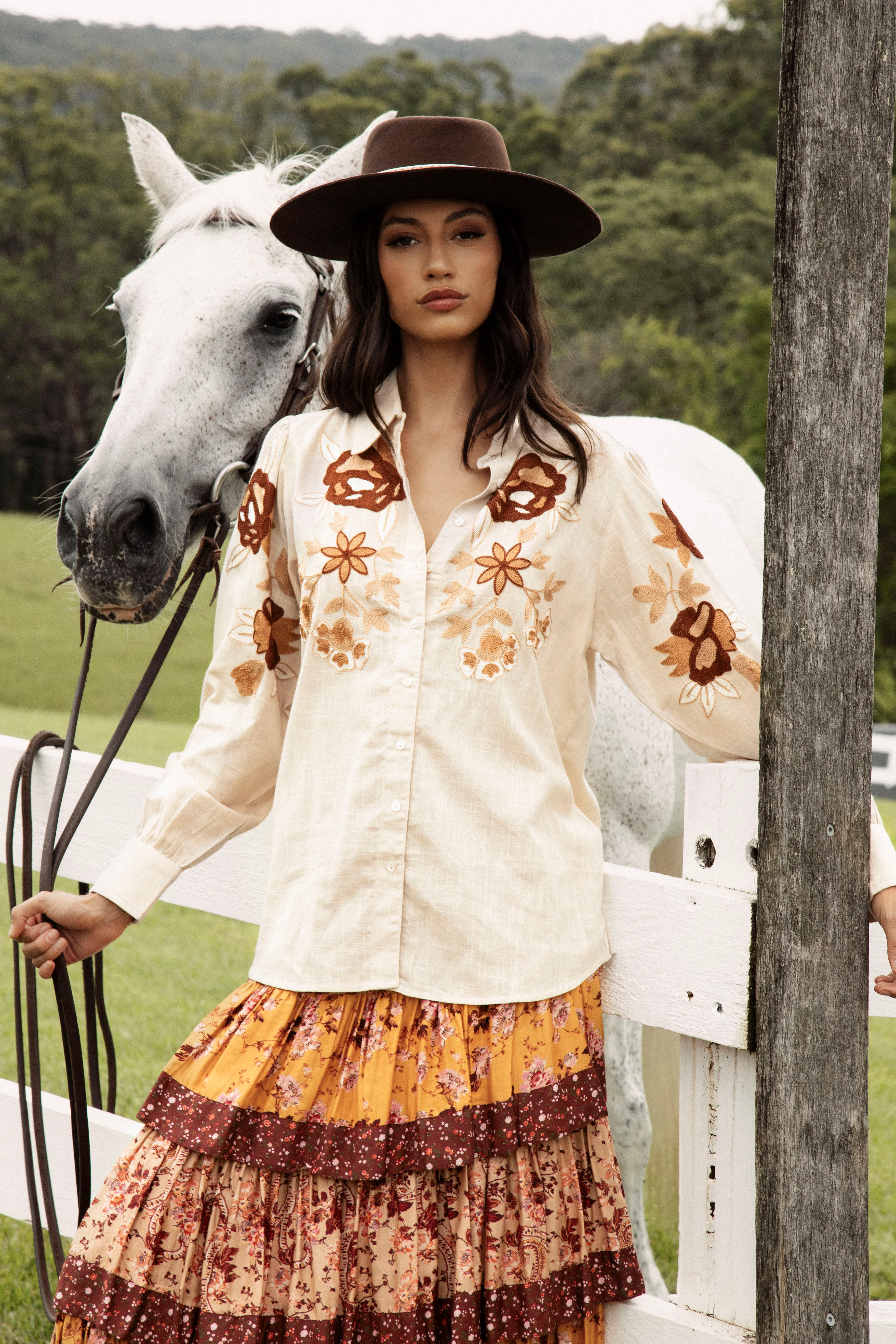 Woodstock Embroidered Shirt