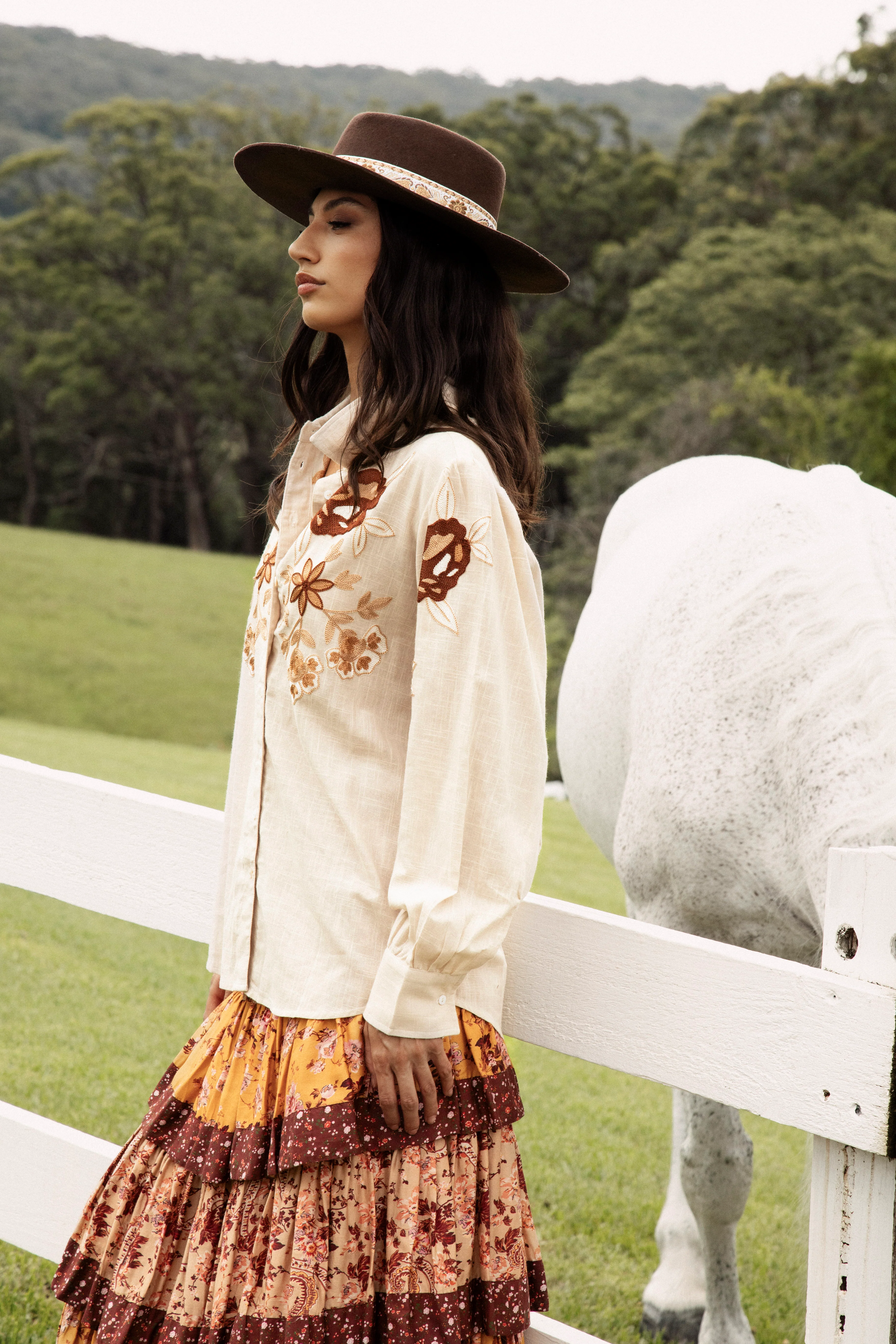 Woodstock Embroidered Shirt - Image 2