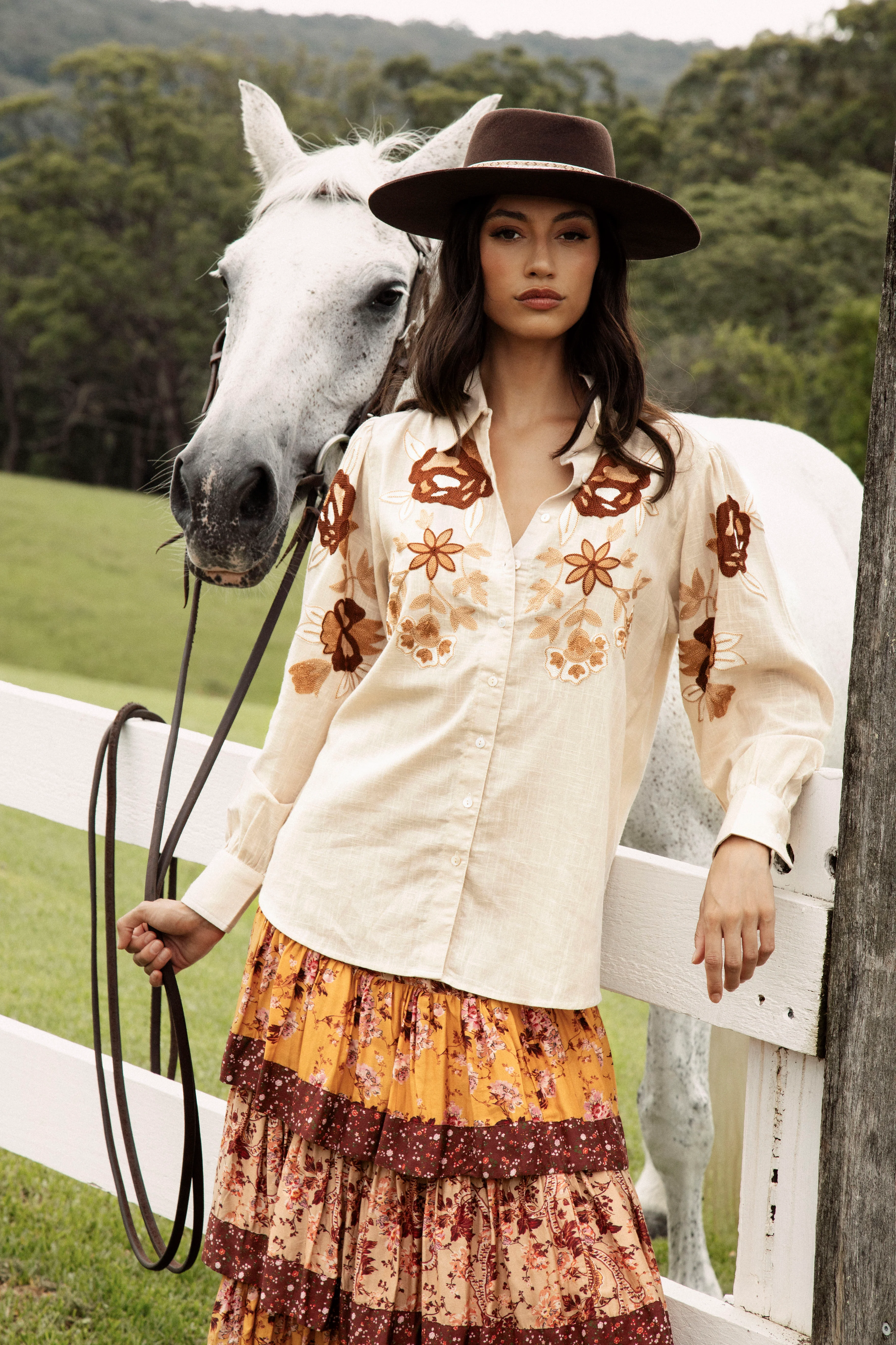 Woodstock Embroidered Shirt - Image 4
