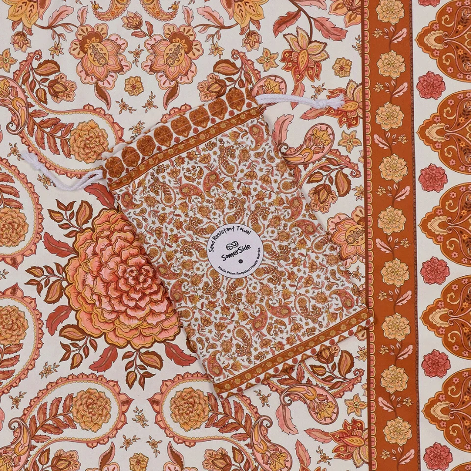 XL Quick Dry Towel /Throw - Marigold - Image 5