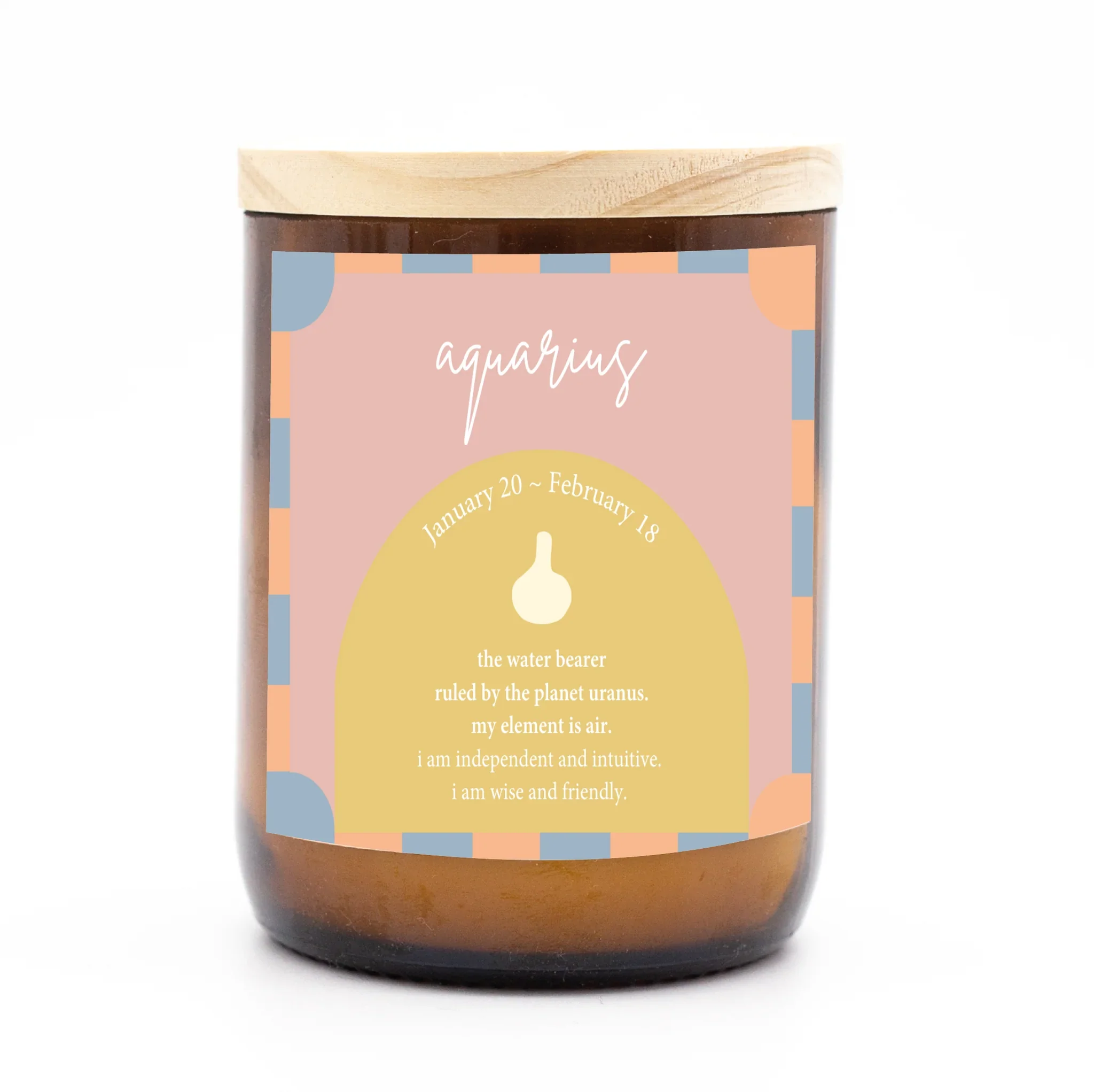 Zodiac Candle - Aquarius