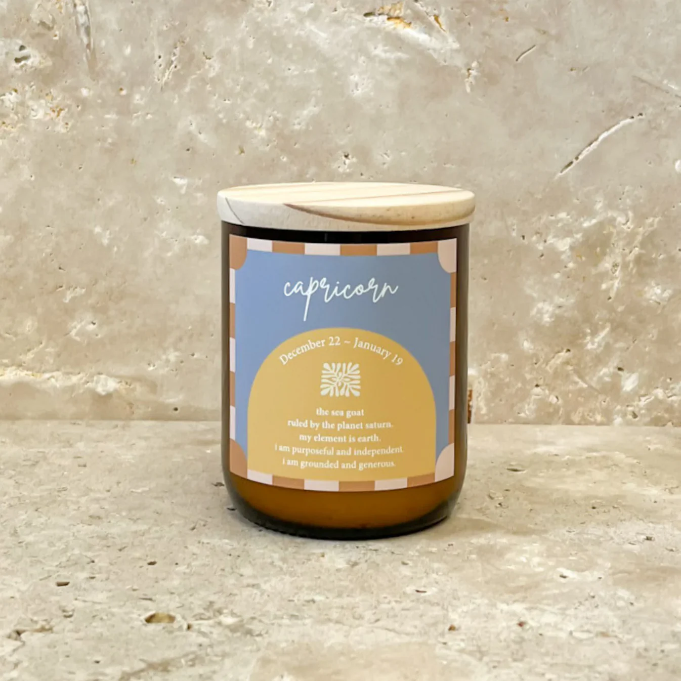 Zodiac Candle - Capricorn - Image 2
