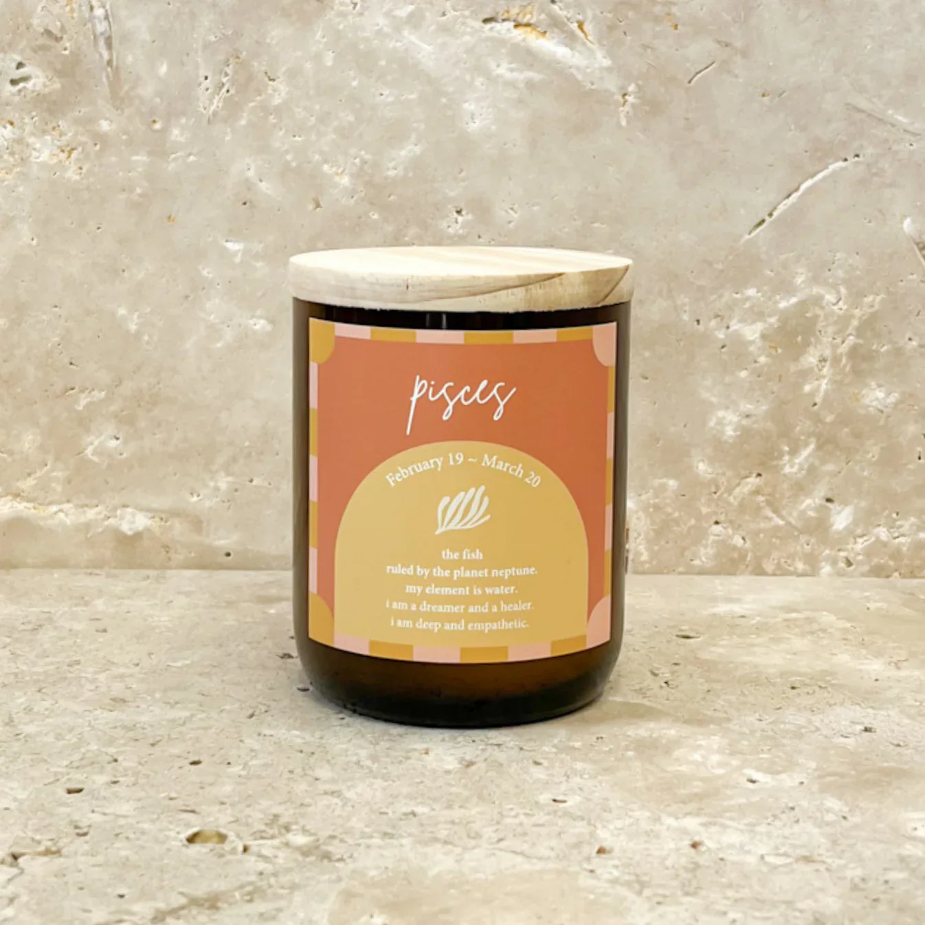 Zodiac Candle - Pisces - Image 2