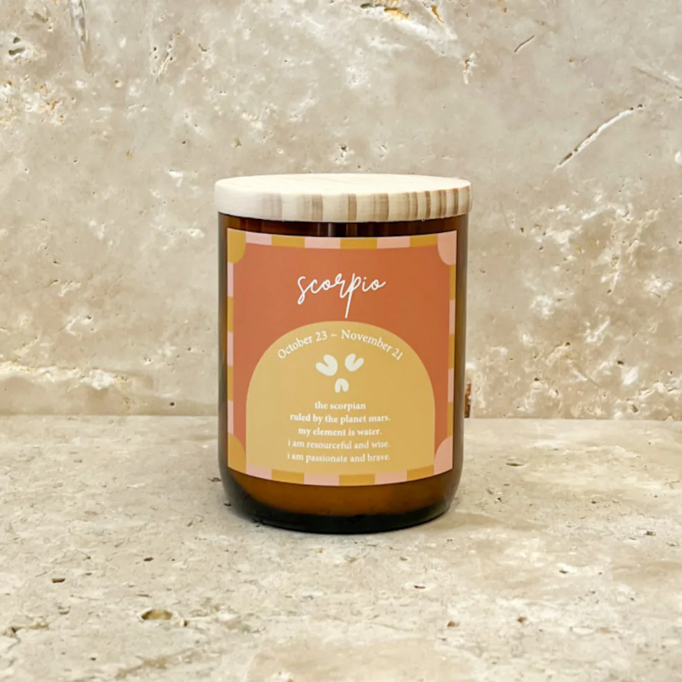 Zodiac Candle - Scorpio - Image 2
