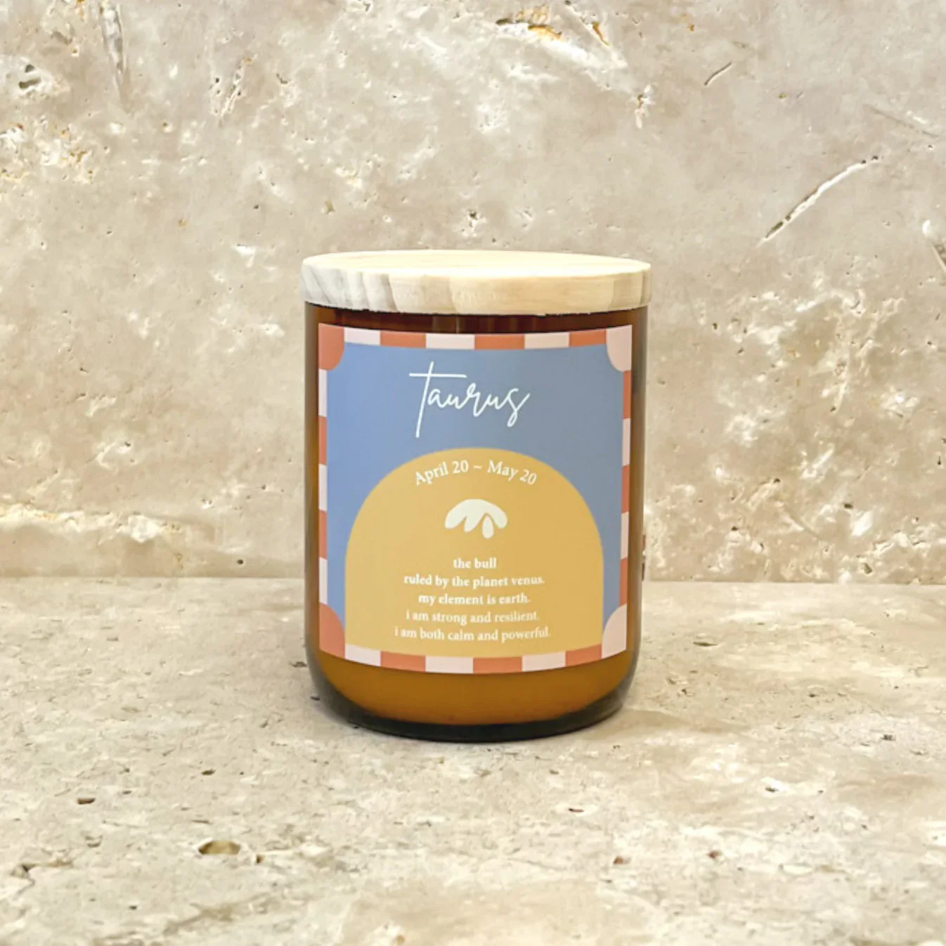 Zodiac Candle - Taurus - Image 2