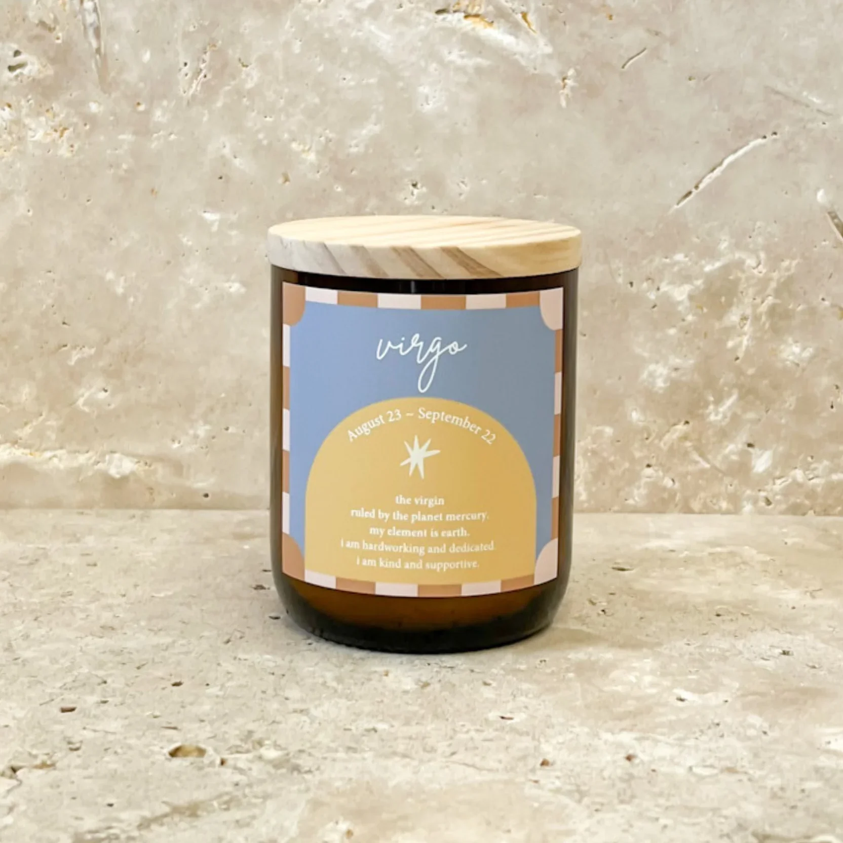 Zodiac Candle - Virgo - Image 2